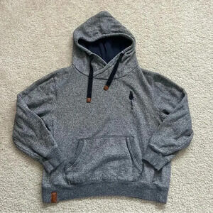 1876 Apparel 1876.CO  Timberline Hoodie Sweatshirt Colorado Unisex Large Blue